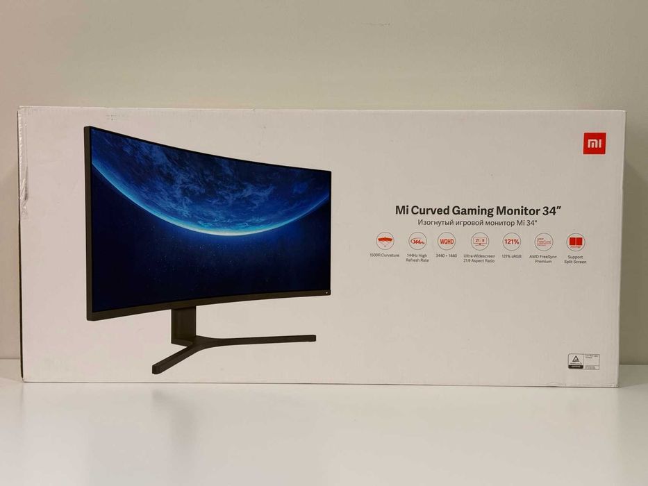 Monitor Xiaomi Mi Curved Gaming 34" WQHD 144Hz