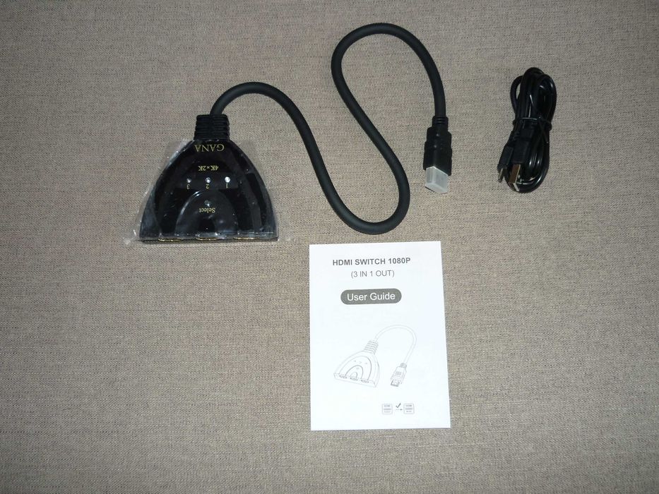 Przełącznik HDMI 3w1