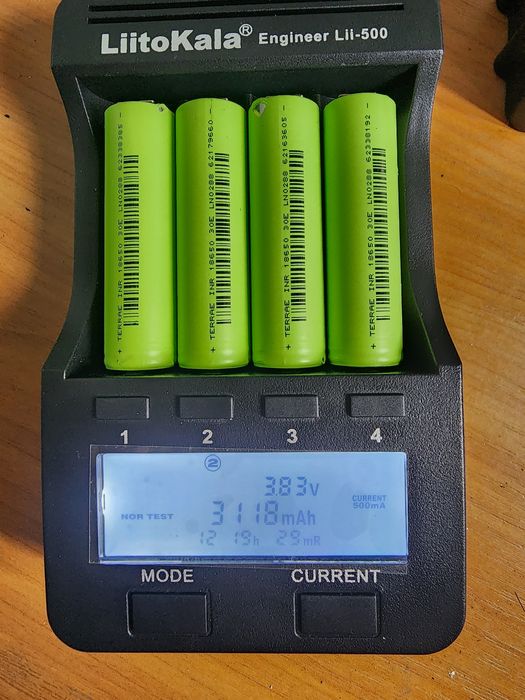 TerraE 30e 18650 3000 mah б/у