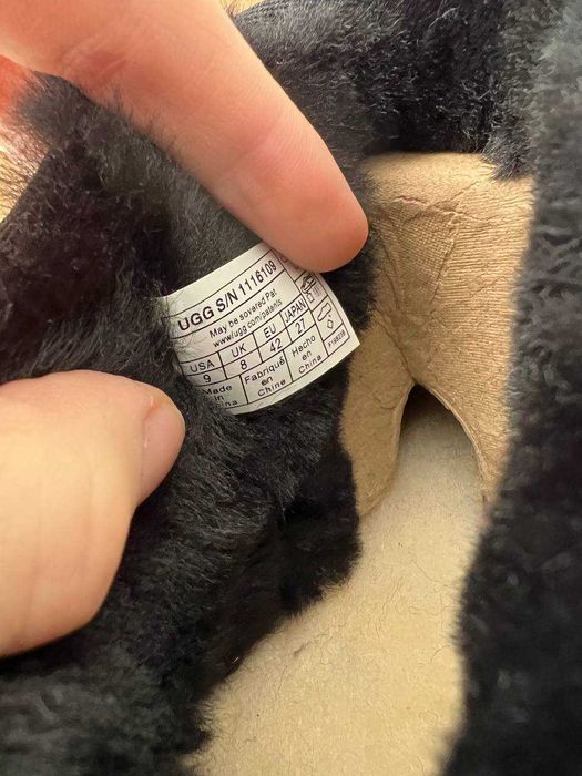 Мужские угги , UGG Neumel Suede "Black" Размеры 40-45