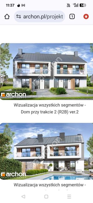 Działka z fundamentami i mediami LIBERTÓW