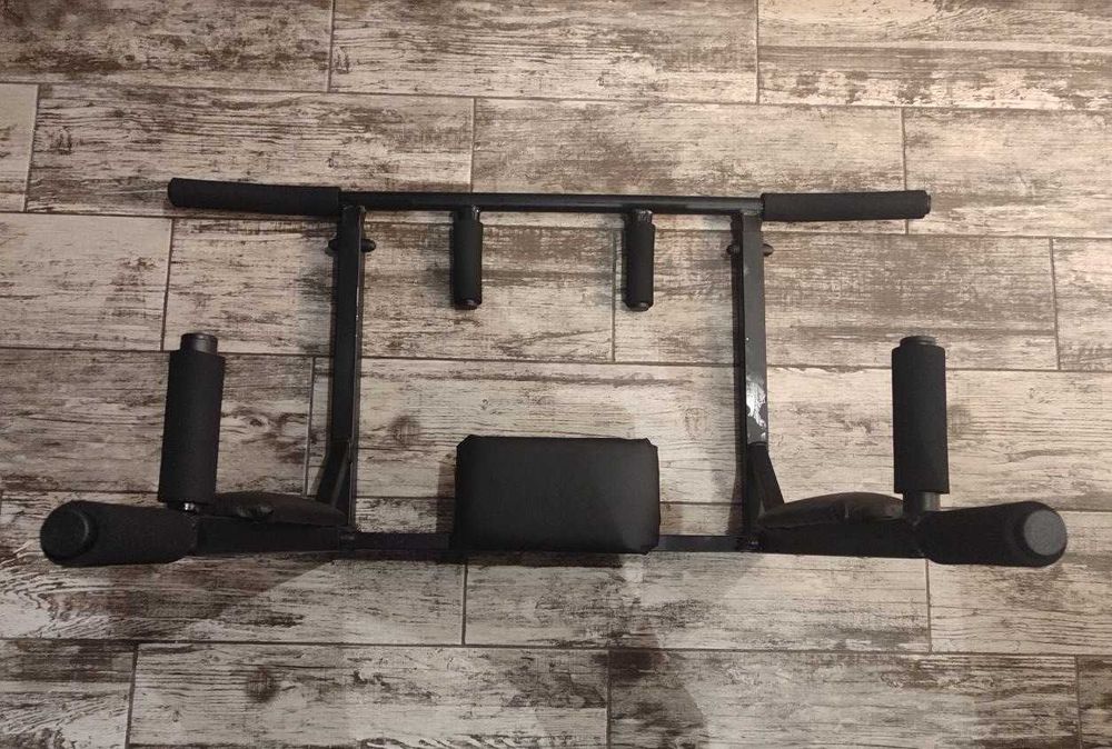 Турник 4в1 универсальный компактный тренажер брусья пресс перевертыш