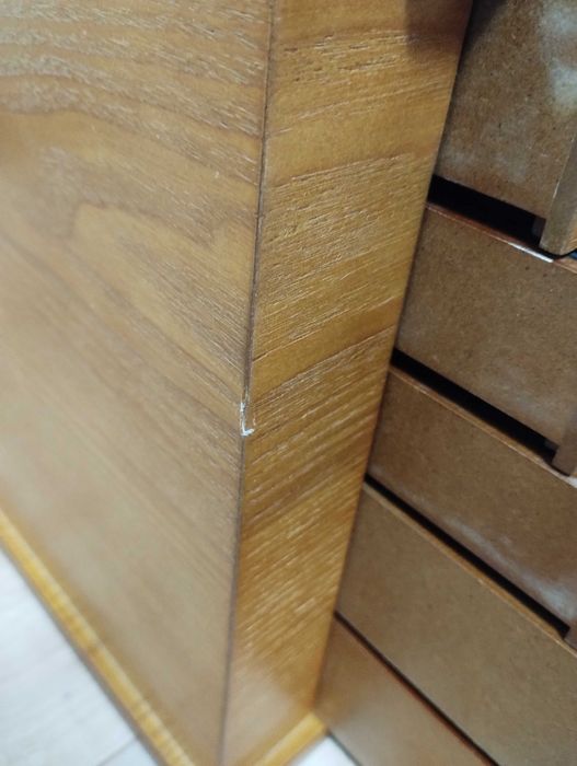 Szkatułka drewniana (fornir) duża