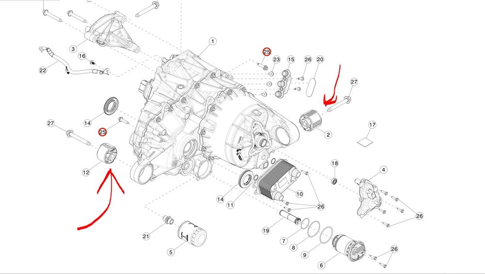 Tesla подушки мотора model 3Y