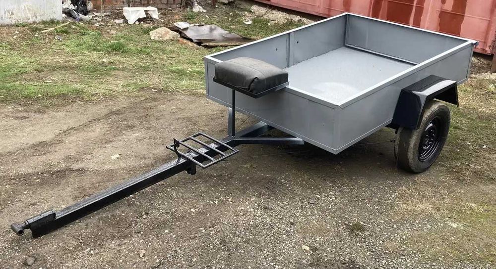 Причіп до мотоблоку з гальмами 180 на 130см