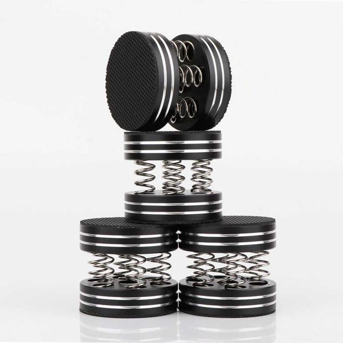 Nóżki podkładki antywibracyjne audio 4 sztuki nowe absorbery