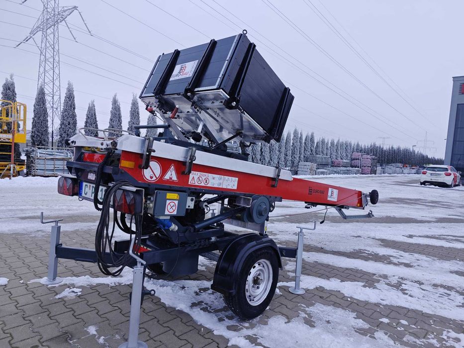 Winda Drabina Wciągarka Dekarska na przyczepie PAUS 18WH rok 2010