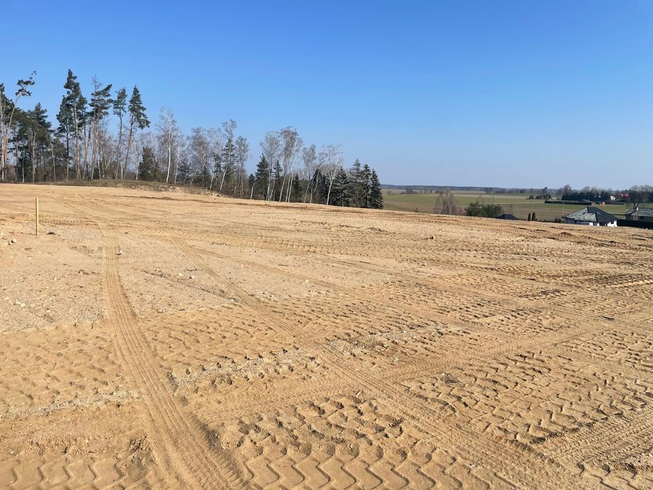 Działka Budowlana 1100m2 Dzierzążenko / Złotów WZ Panoramiczny widok