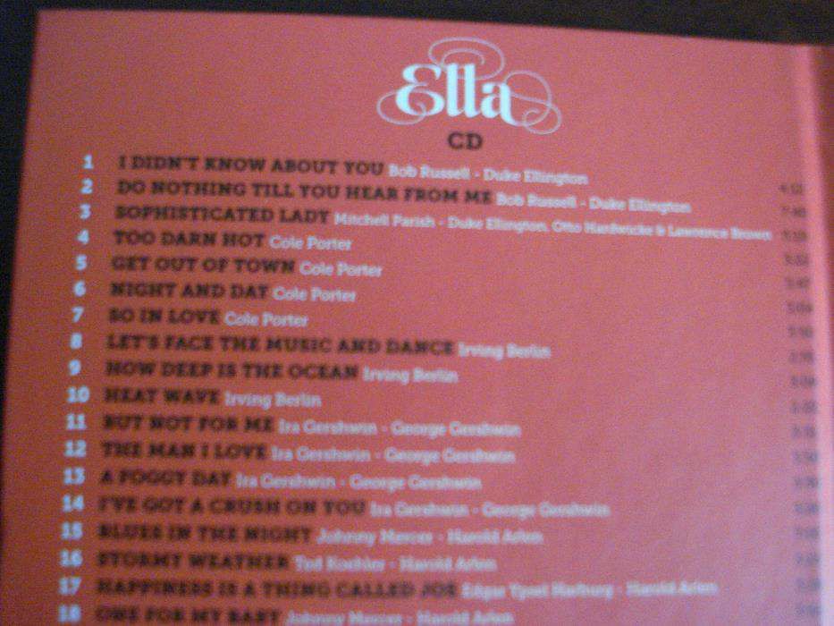 Livro + CD Ella Fitzgerald