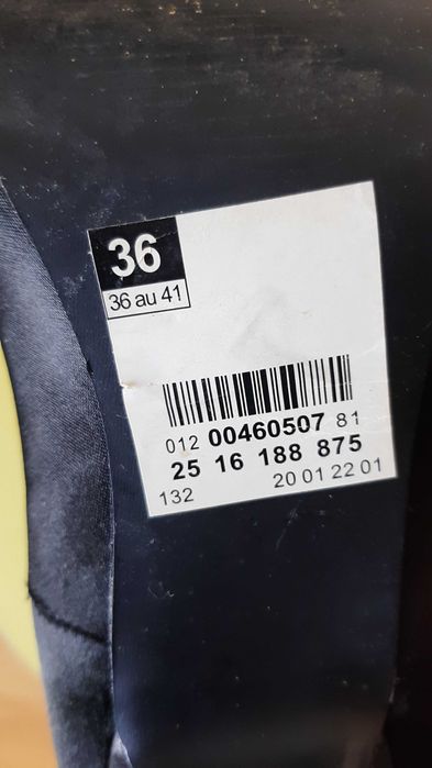 Sapatos de salto alto, pretos, cerimónia, 36, NOVOS