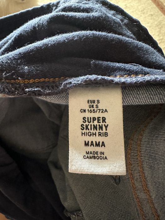Джинси для вагітних H&M розмір S
