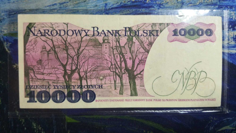 Rarytas !!! 10000 złotych 1988 AA