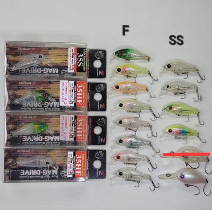 Малюки ...Timon, ZipBaits , Daiwa,  Shimano