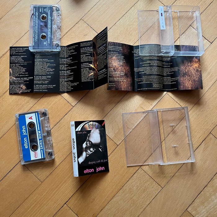 Kasety magnetofonowe 5+5 szt PRL