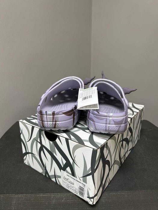 Крокси Crocs x CLOT purple premium