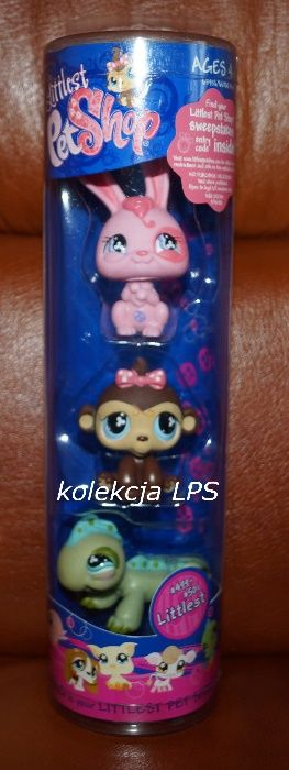 LPS ZESTAW #499 #500 #501 UNIKAT Littlest Pet Shop oryginalny NOWY