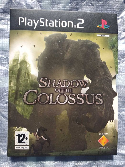 Shadow of the Colossus PS2 Edição limitada Caixa de Papel
