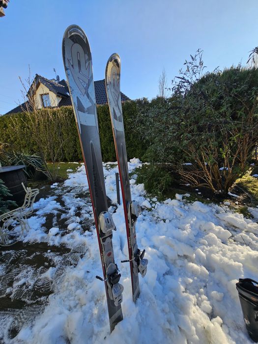 Narty K2 męskie z wiązaniami