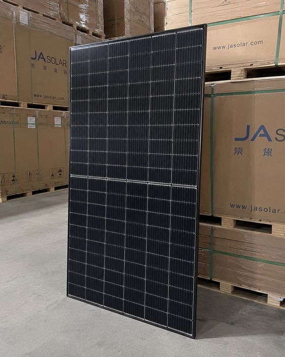 Сонячна панель JA Solar 465 Вт Bifacial, чорна рама (опт)