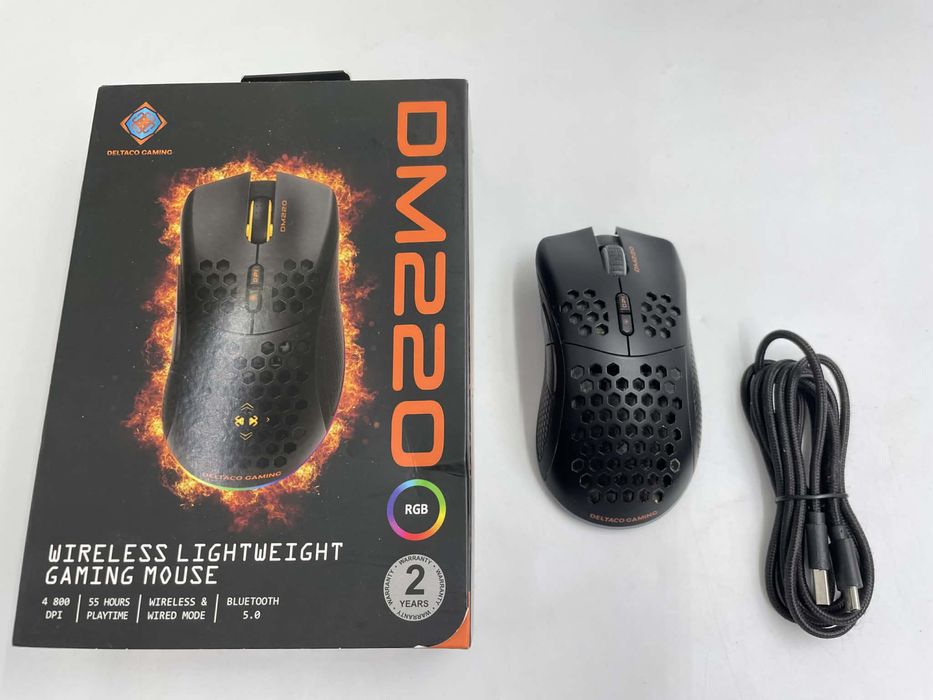 Mysz Gamingowa Deltaco GAM-120 2.4G/BT