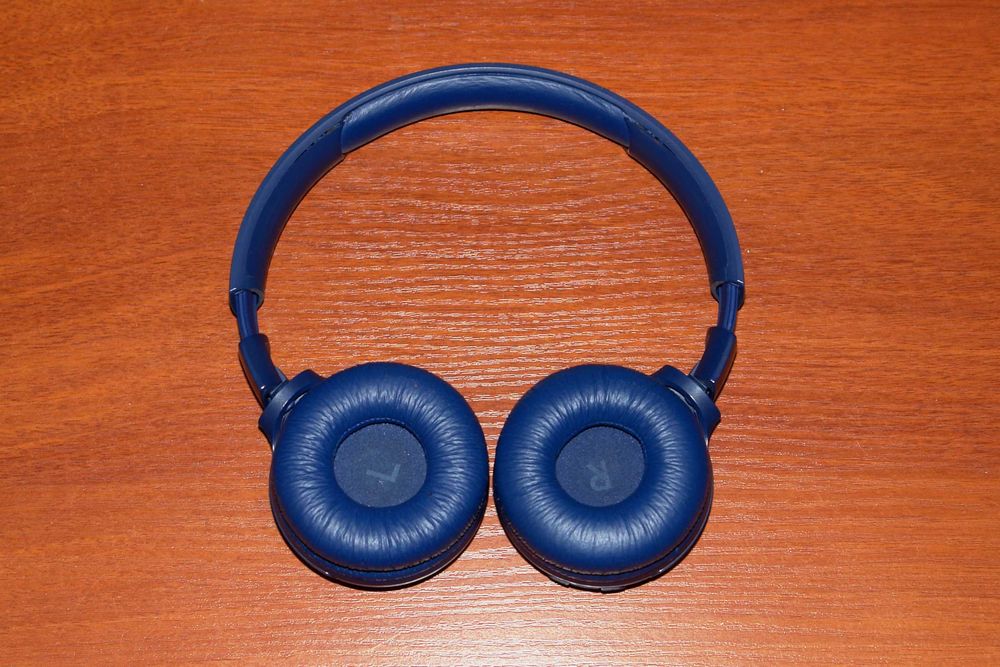 Беспроводные наушники с микрофоном JBL Tune 500BT Blue. HAVIT H2590BT.