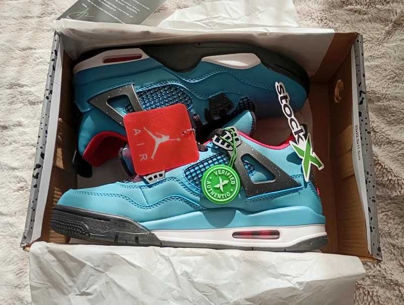 Buty damskie Trampki  Jordan_4_Retro_Travis_Scott_Cactus_Jack R.45