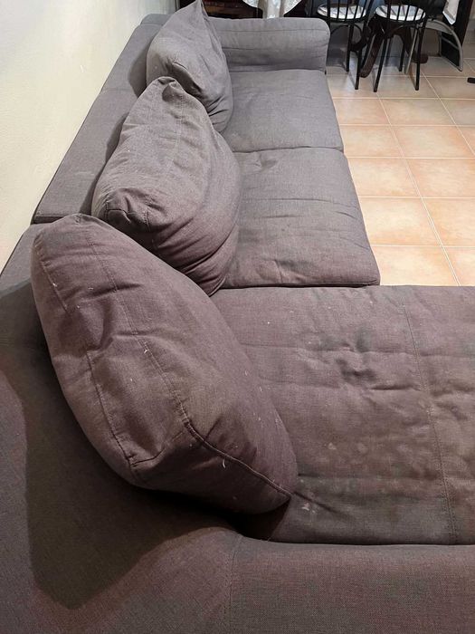 Vendo sofá chaise longue