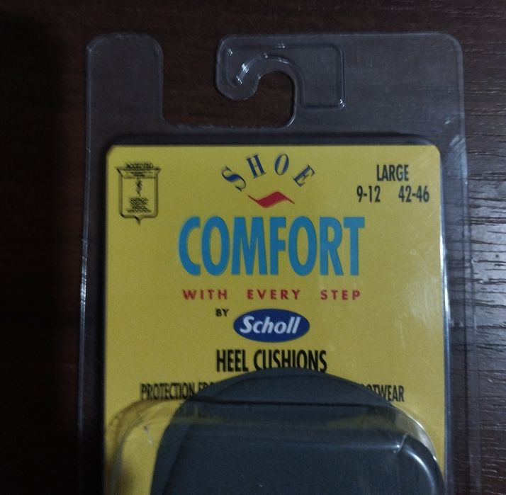 Scholl Heel Cushions Every Step нові устілки чоловічі підпятники р.42-