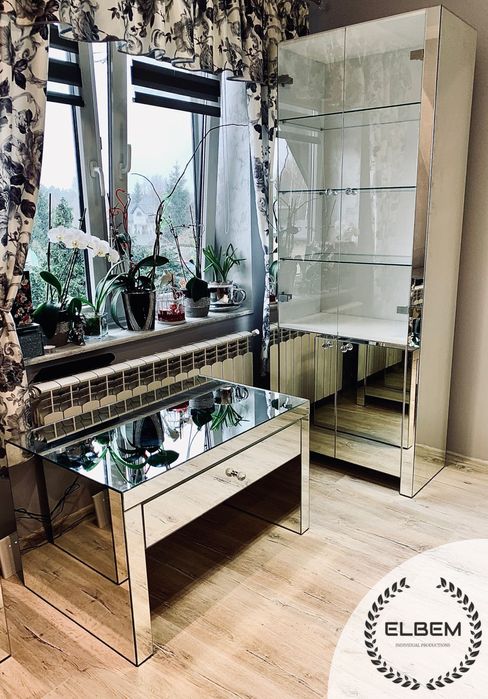 Lustrzana WITRYNA w stylu Glamour