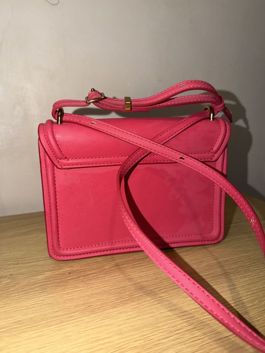 Розовая сумка зара