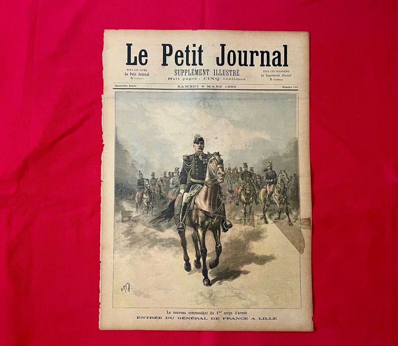 Gravuras e Ilustrações do "Le Petit Journal" - 1893