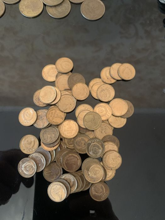 Монети1,2 копійки ссср колекціонування