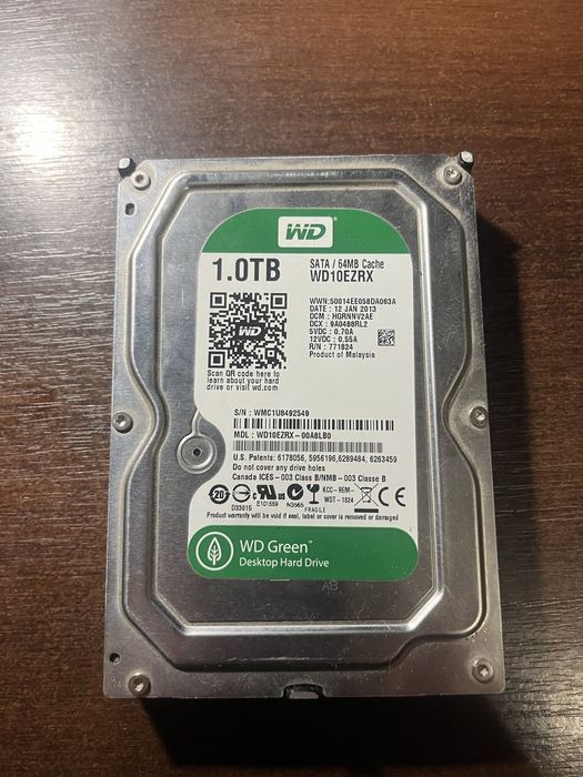 Продам жорсткий диск 1тб