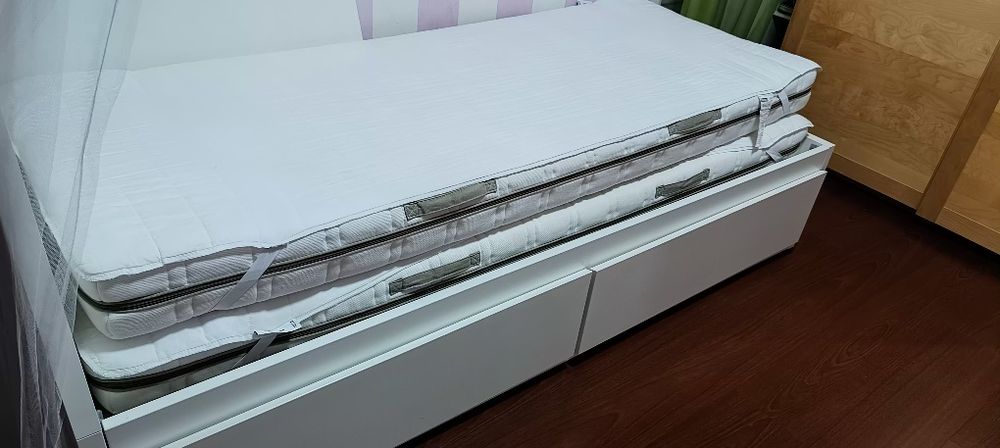 Cama IKEA individual/ dulpa