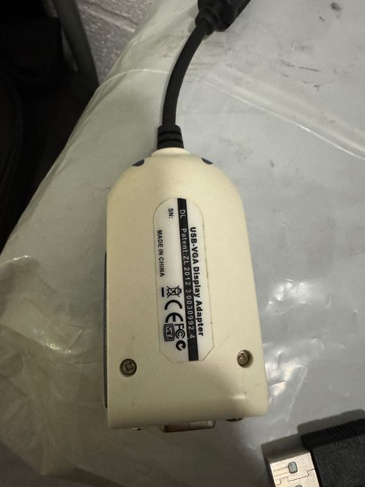 Adaptador USB a VGA 1080p USB 3.0 para VGA Conversor Video