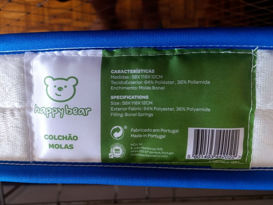 Cama com colchão para criança