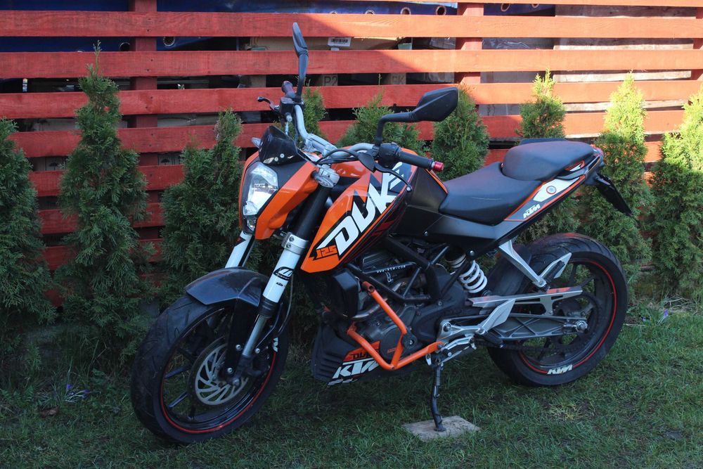 KTM DUKE 125 rok 2011 raty na telefon transport pod dom zamiana ...