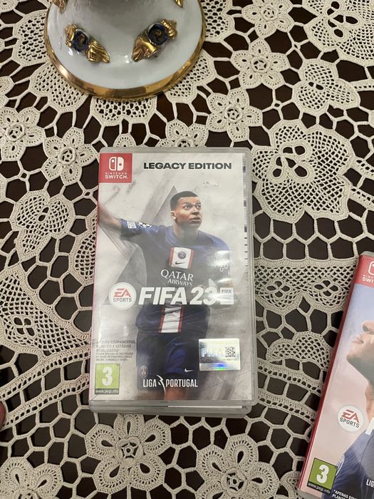 Nintendo Swich Lite e fifas do 21 ao 25