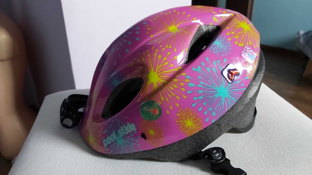 sprzedam kask dziewczęcy na rower cool slide S
