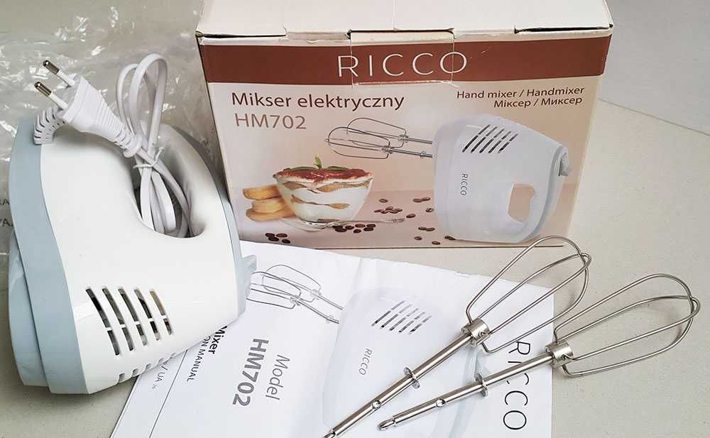 Ricco Mikser elektryczny HM702 / Nowy!