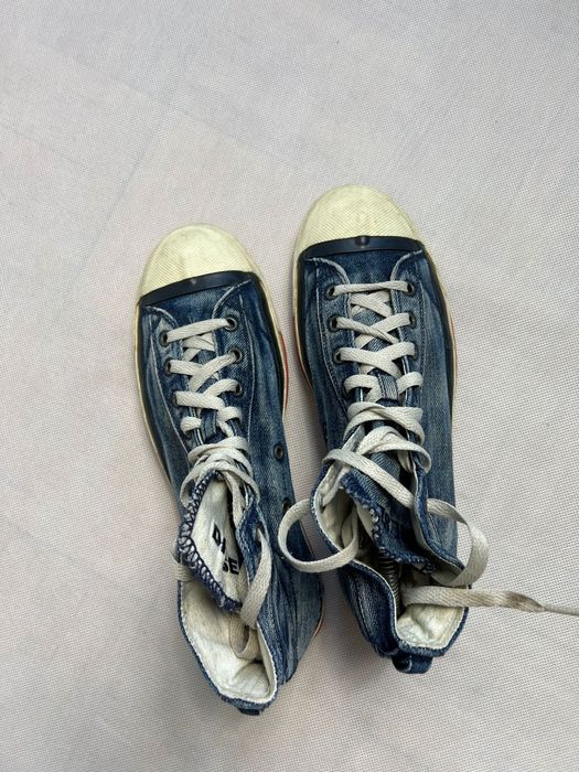 Buty Diesel denim jeans vintage y2k skate sneakers hip hop