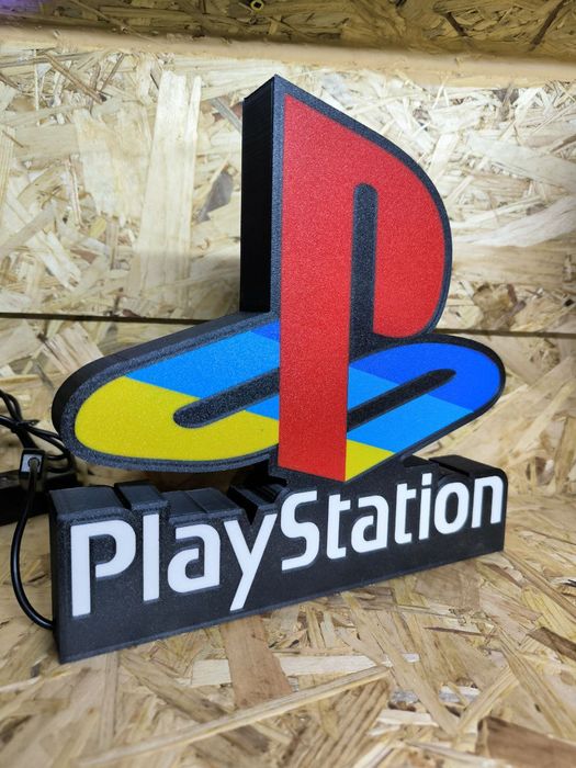 Logo Playstation led RGB