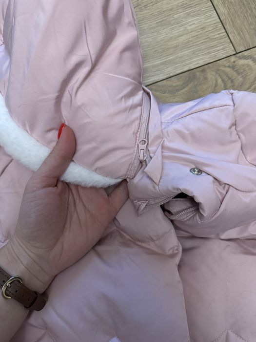 Пухова куртка chicco, 80р