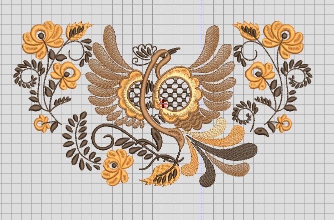 Разработка, оцифровка дизайнов машинной вышивки, wilcom