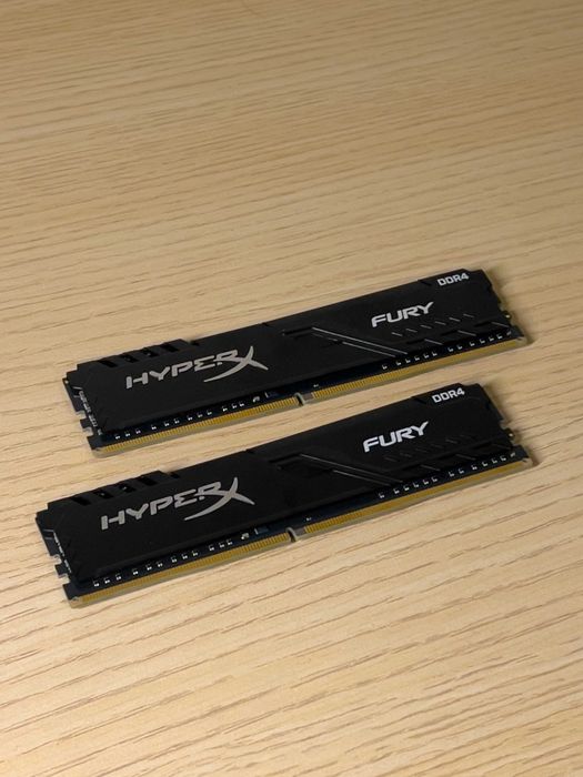 Оперативна пам'ять Kingston HyperX Fury DDR4 2x16 (32gb) 3200MHZ
