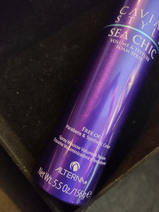 Alterna Caviar Style Sea Chic Volume & Texture Foam Spray.