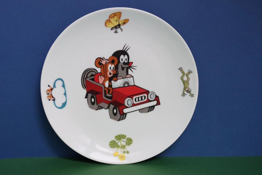 Talerz płaski Krecik AUTKO