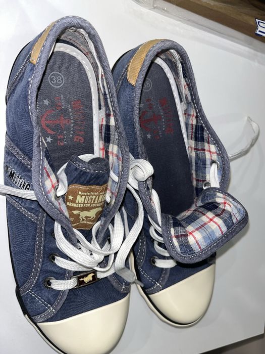Кеди Mustang, 38р, сині