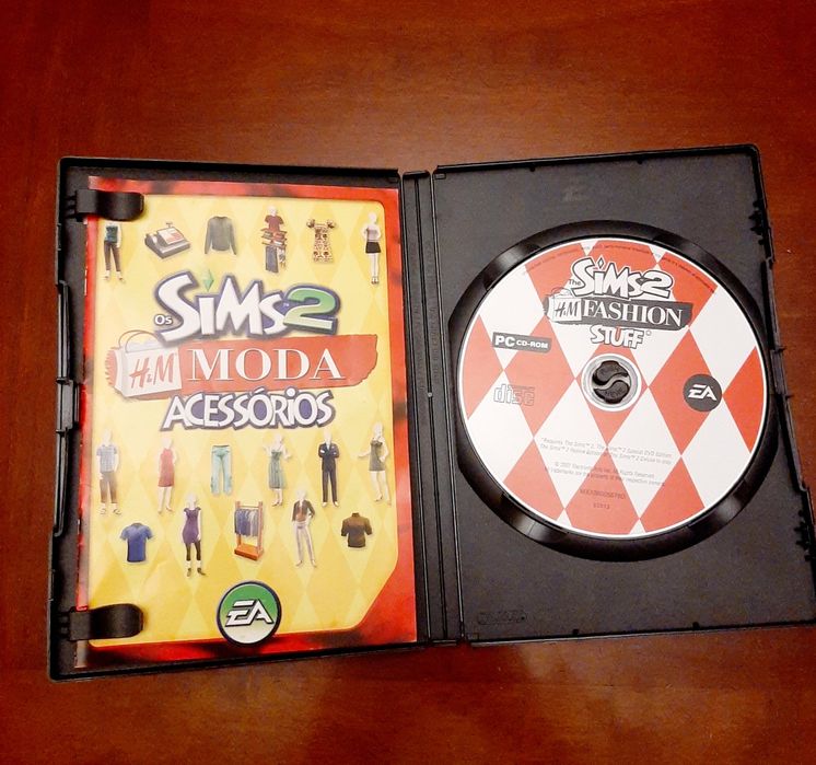 Jogo PC CD-ROM os Sims2 H&M Moda Acessórios