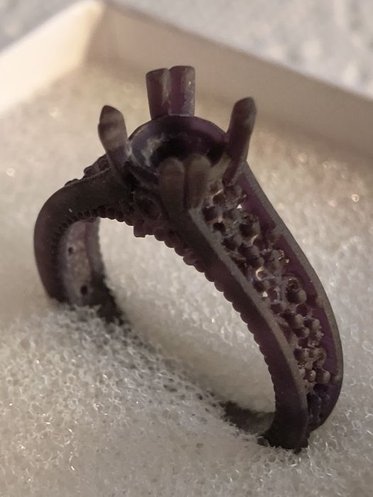 Druk 3D modele biżuterii, wydruki